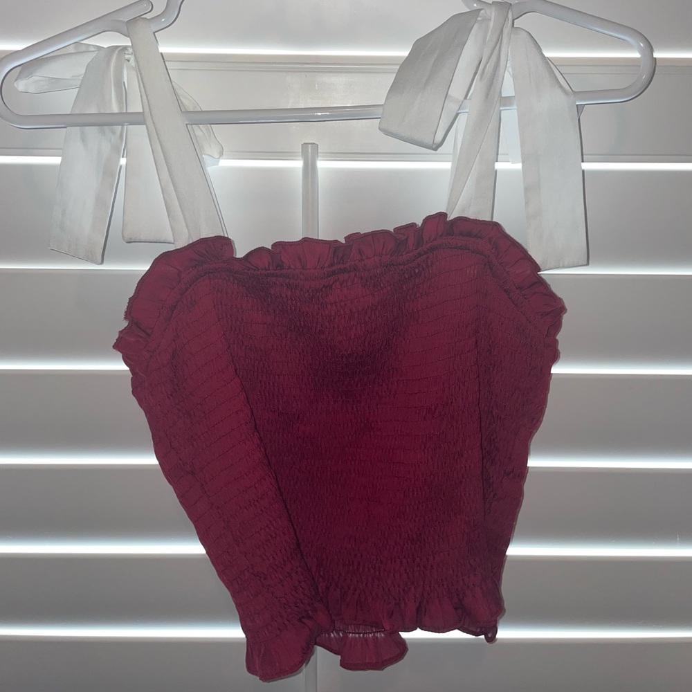 Maroon Tie Top for mississippi state
